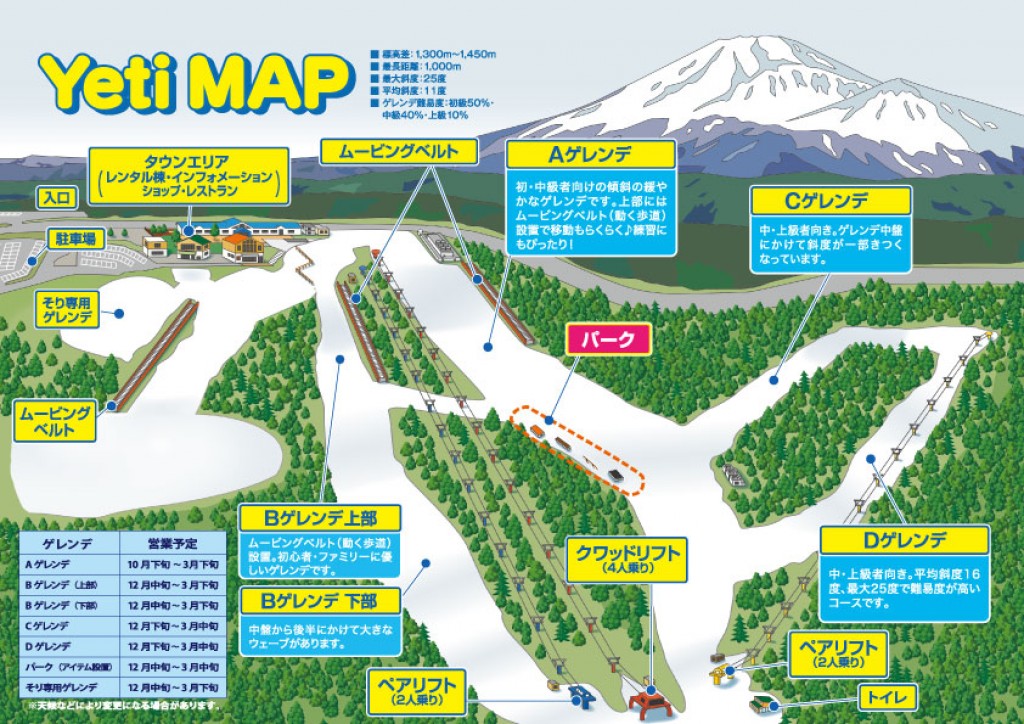 ゲレンデマップ